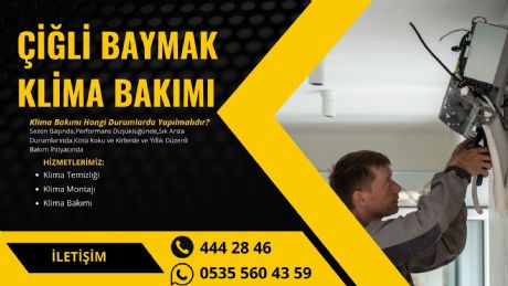 Çiğli Baymak Klima Bakımı