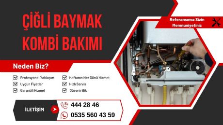 Çiğli Baymak Kombi Bakımı